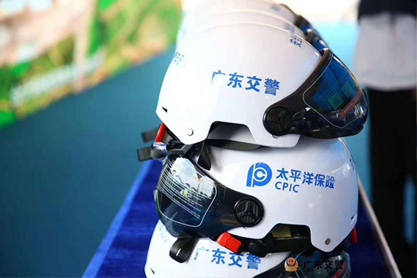 Huadun Helmet Has Been Recognized As The Motorcycle Helmet Manufacturer Of Guangdong Traffic Police