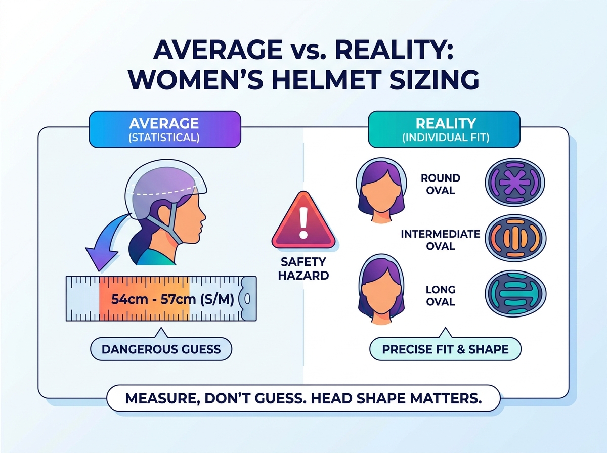 motorcycle helmet fitment on a rider